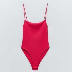 Zara pink bodysuit